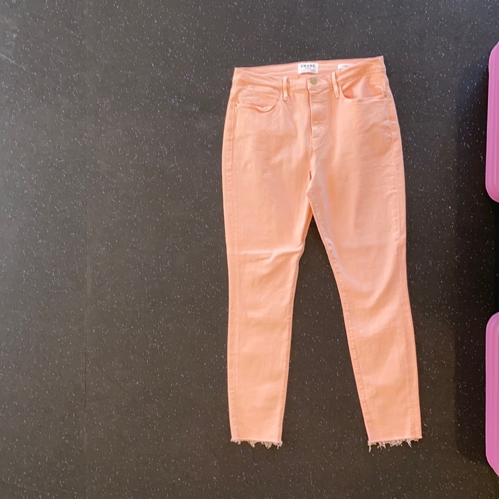 Frame Denim size 32 Le High Skinny